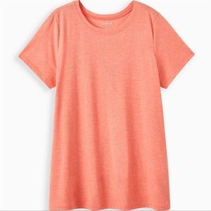Torrid Classic Fit Tee Shirt (Coral)